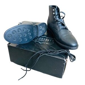 Thursday Boot Company Black Leather Boots